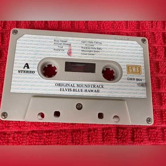 Elvis Presley "Blue Hawaii"Original Soundtrack Cassette - GMR 844 Japan Pressing - Picture 5 of 9